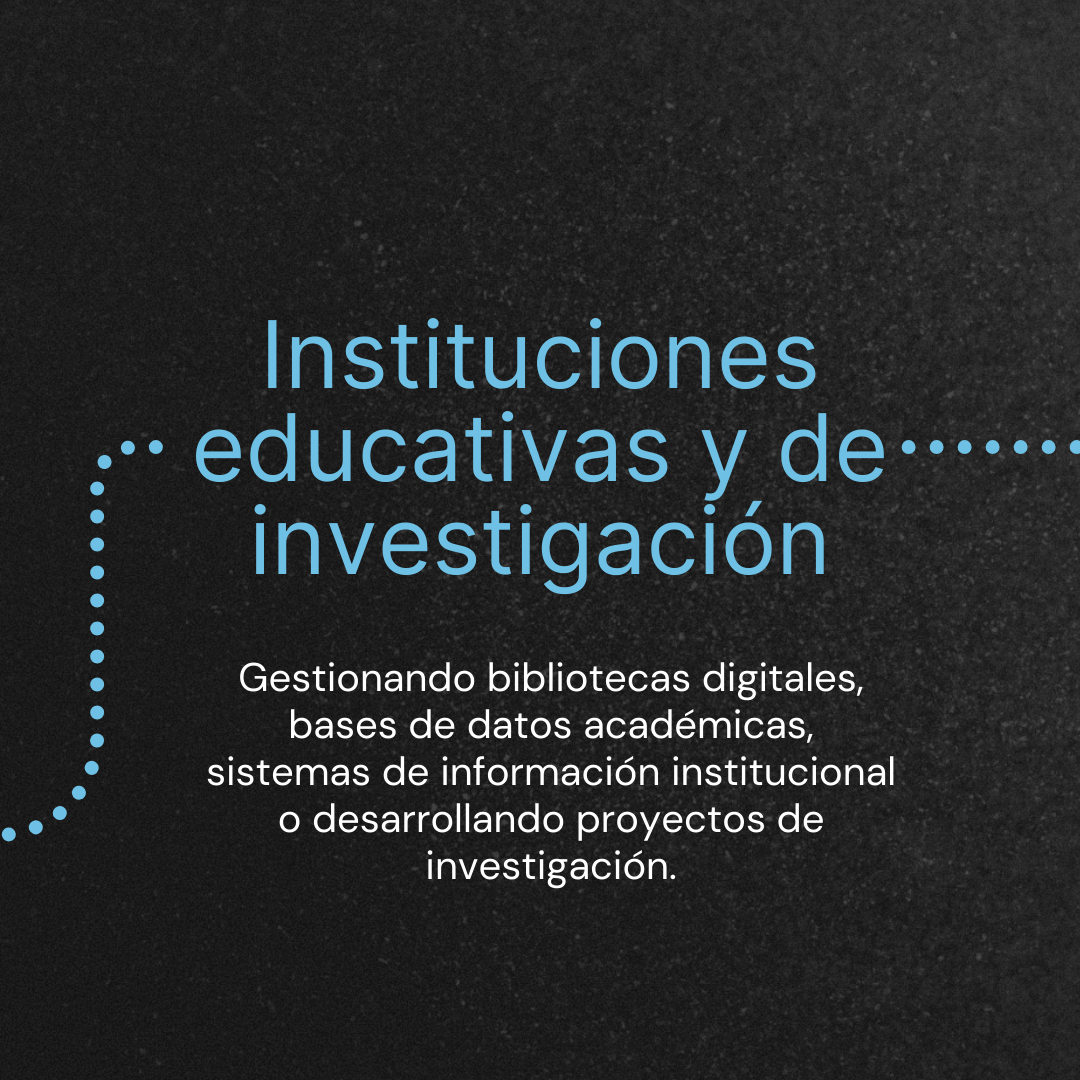 Campo laboral del Gestor de Información