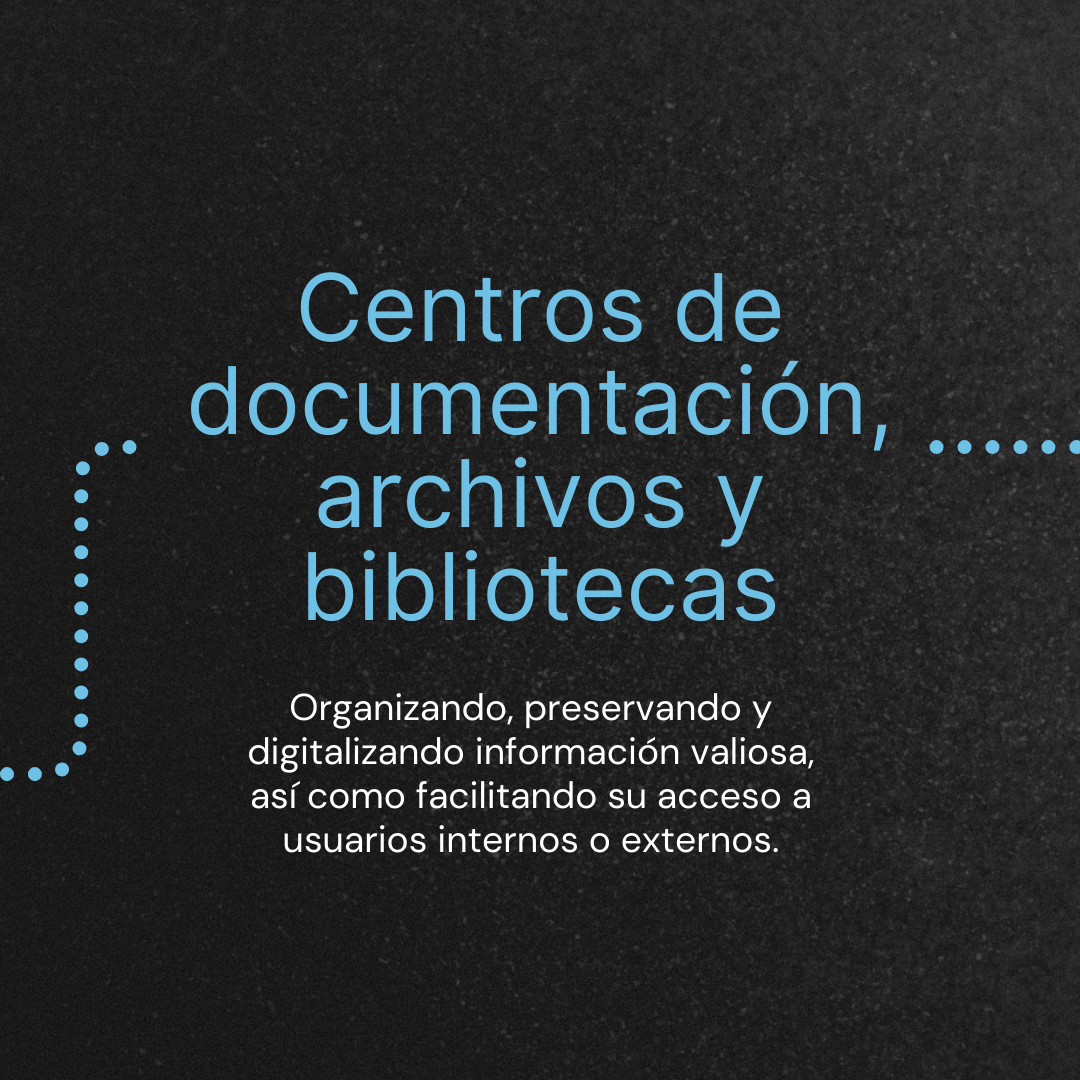 Campo laboral del Gestor de Información
